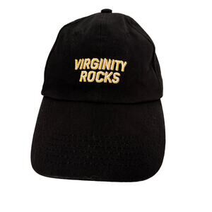 Virginity Rocks Danny Duncan Black & Yellow Adjustable Baseball Hat
